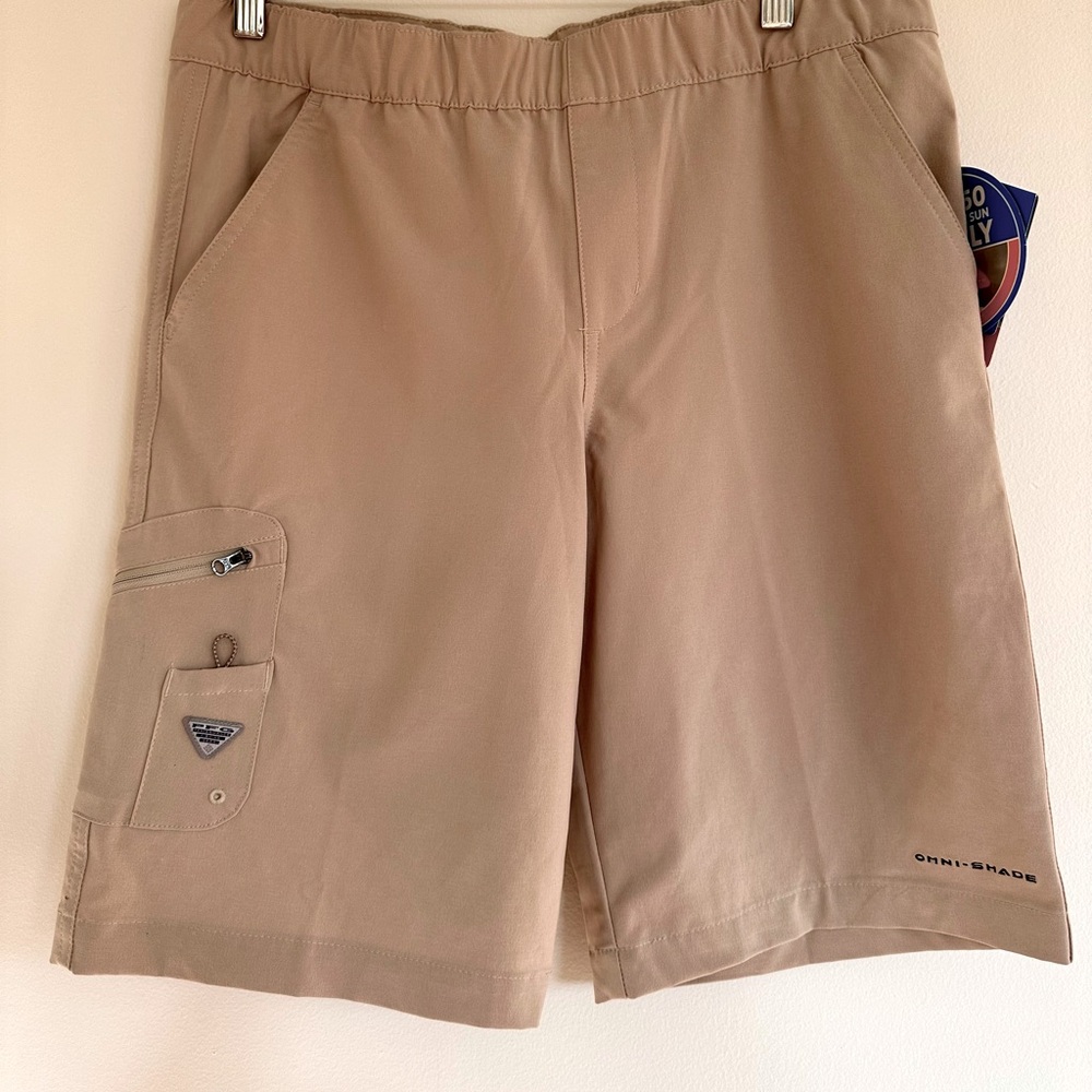 Columbia Terminal Tackle Youth XL (18/20) khaki shorts